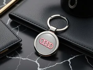 Audi Portachiavi Metallo Pro Lega Forza Resistente